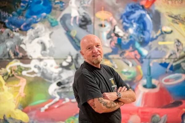 Michael Rittstein: Kdybych nezačal malovat další obraz, tak už nežiju