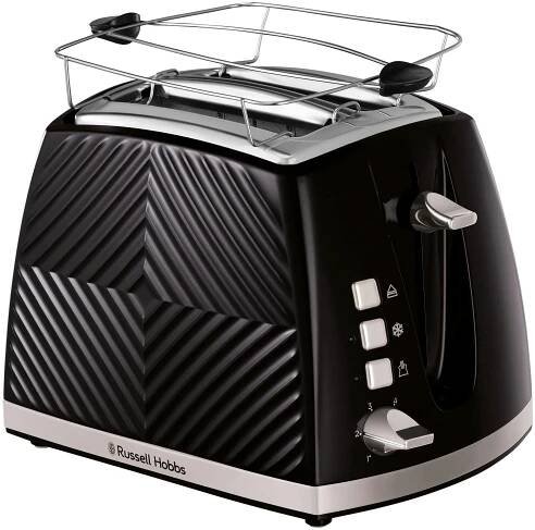 Opékač topinek RUSSELL HOBBS 26390-56 Groove Black černý