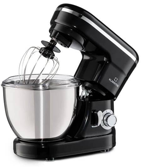 Bella Mini, kuchyňský robot, 1200 W, 6 stupňů, 4 l, pulzní funkce, nerezová ocel Černá
