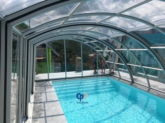 Zastřešení bazénu - Crystalpool e-shop