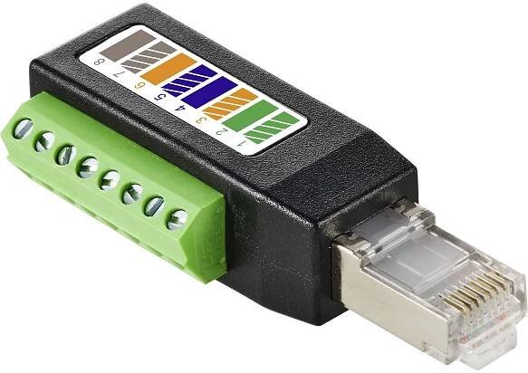 TRU COMPONENTS TC-RJ45-TB konektor RJ-45