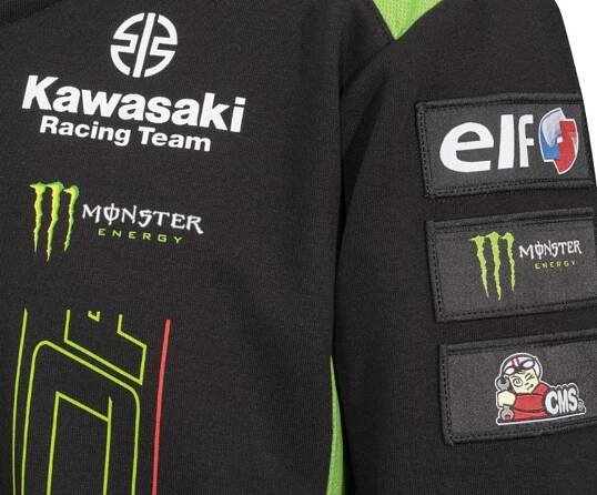 KAWASAKI pánská mikina KRT WORLDSBK 2023