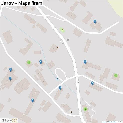 Jarov - mapy | Kurzy.cz
