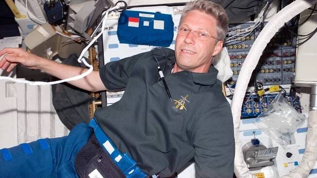 Ve vesmíru se nepočítají ovečky, ale světelné záblesky, říká německý astronaut Thomas Reiter