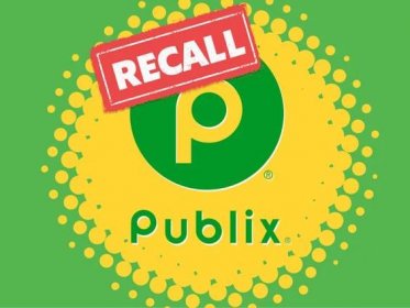 Publix logo with a recall sticker