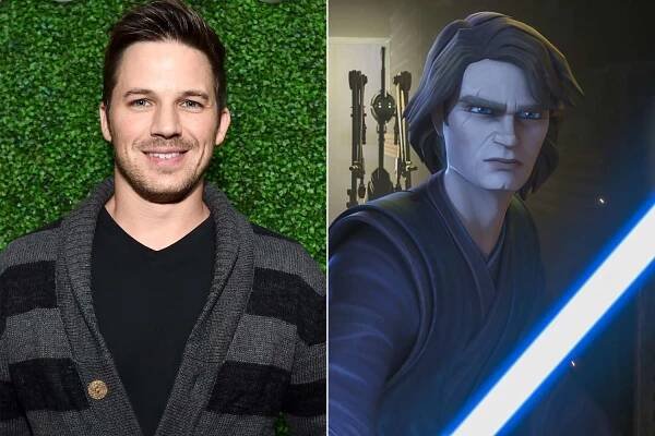 Matt Lanter; Anakin Skywalker in The Clone Wars