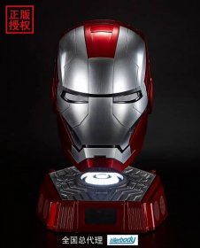 Iron Man Mark 5 Wearable Helmet & Bluetooth Speaker - Killerbody 1/1 Scale Collectible