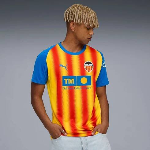 Valencia CF 25/26 Third Jersey Men, Sport Yellow-PUMA Red, large