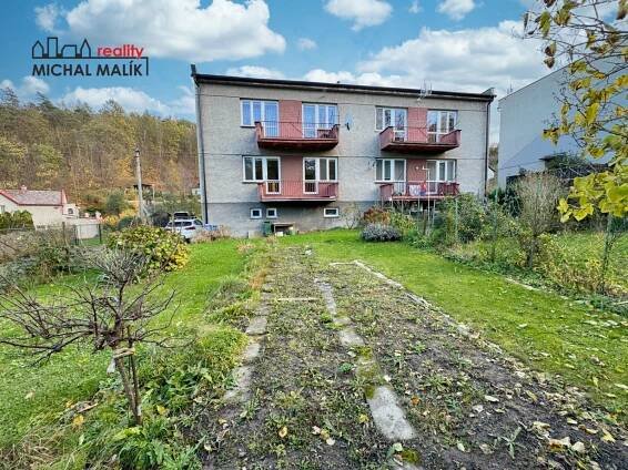 Prodej cihlového bytu 3+1 s balkonem + zahrádka, 69 m2, Na Stráni, Fulnek, 2 390 000 Kč