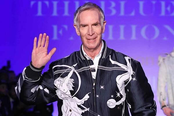 Bill Nye Bares His Legs in Gen Z-Coded Outfit on the NYFW Runway