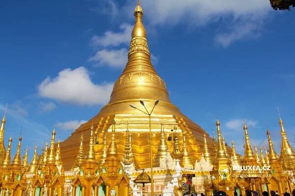 Mapa Myanmar - Kde leží Myanmar - DELUXEA