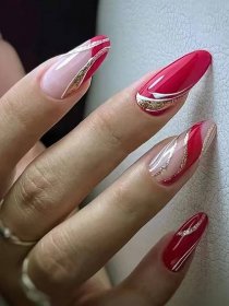 Red  Collar    Color Nails Embellished   Beauty Tools