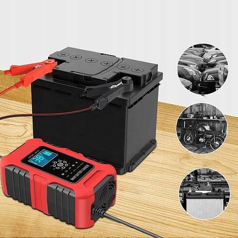 Usměrňovač 12V a 24V Nabíječka pro akumulátory do auta 12 - Allegro