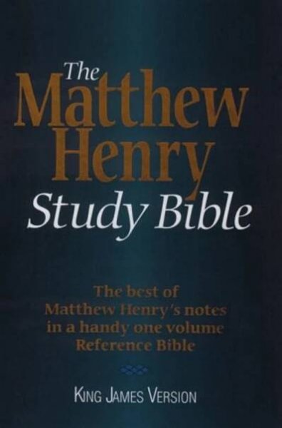 Matthew Henry Study Bible by Thomas Nelson Publishing Staff (2006, Hardcover)