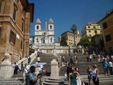 Španělské schody - Řím