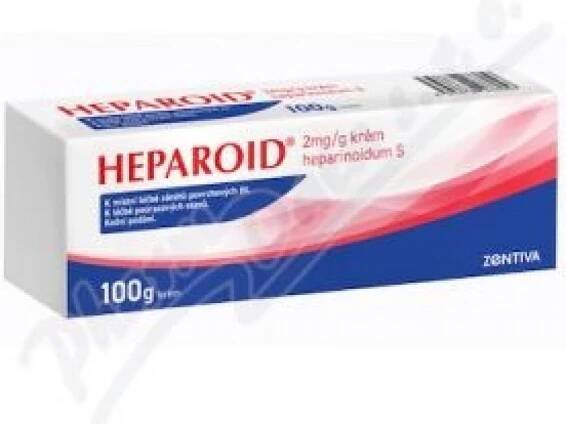 HEPAROID DRM 2MG/G CRM 100G