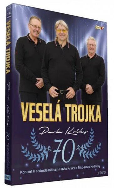 Veselá trojka: Koncert 70 let (2x DVD) - DVD
