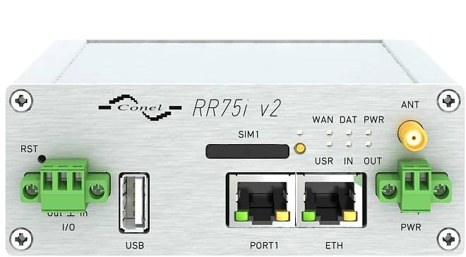 RR75i v2 - GSM-R průmyslový router z řady v2 - Smart-Con s.r.o.