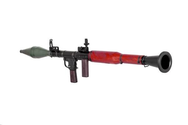 Airsoftová zbraň granátometa RPG-7 - verze z pravého dřeva – airsoft, ASG, military