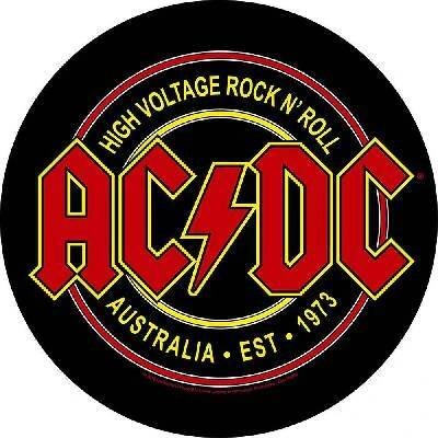 Nášivky, nálepky, odznaky: AC/DC High Voltage Rock N Roll Nášivka - 1