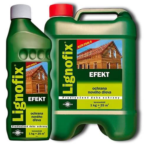 Lignofix Efekt hnědý, 1 kg