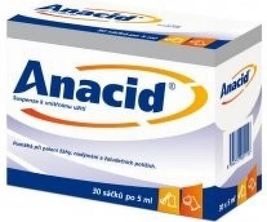 Anacid sáčky 30x5 ml Registrovaný léčivý přípravek