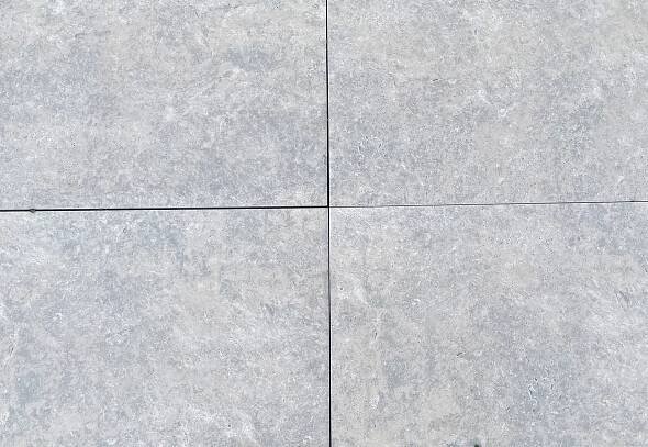2cm dlažba na terasu imitace kamene Silver Travertine 45x90x2 cm 1. jakost