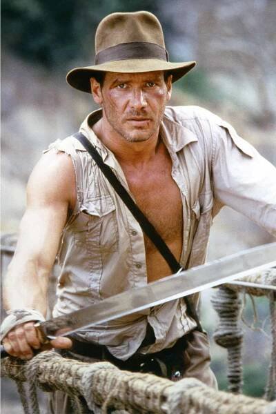 On the Set of "Indiana Jones and the Temple of Doom"