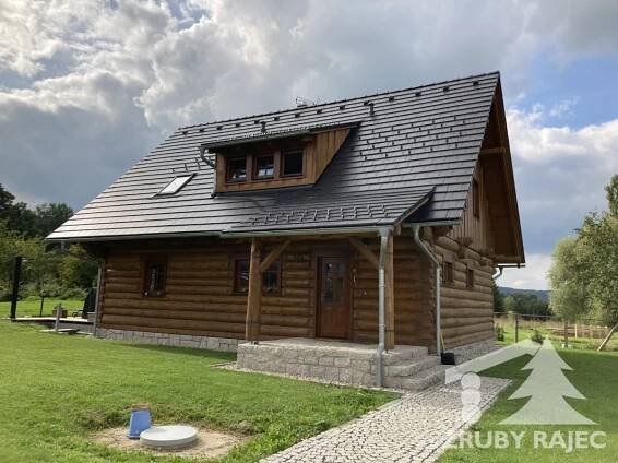 Stavba srubu Karlov pod Ještědem, Česká republika - Sruby Rajec