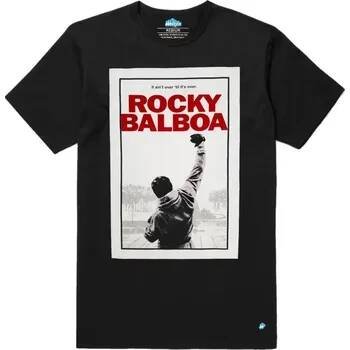 Pánské tričko Rocky Balboa "Není konec dokud není konec!" (Skladem S-5XL) (Velikost: XXL, Barva: Černá)