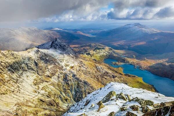 Snowdon is the highest mountain in Wales. Wales Mountains