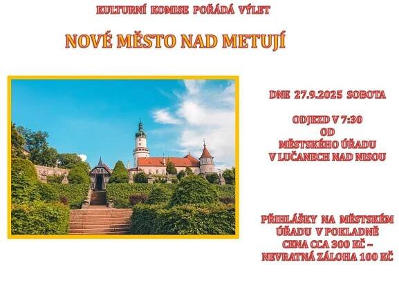 Výlet do Nového Města nad Metují