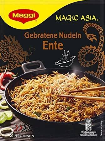 Maggi Asijské těstoviny Kachna Zelenina 2 porce 119 g