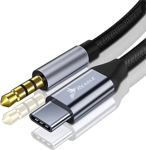 Kabel Audio adaptér USB-C Mini Jack 3,5 AUX 1,5 m