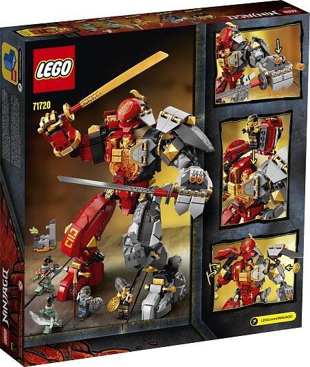LEGO Ninjago 71720 Robot ohně a kamene