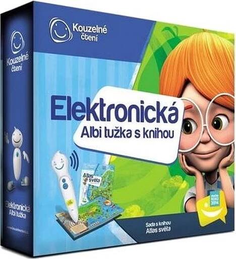 Albi Kouzelné čtení Albi tužka a Atlas Světa