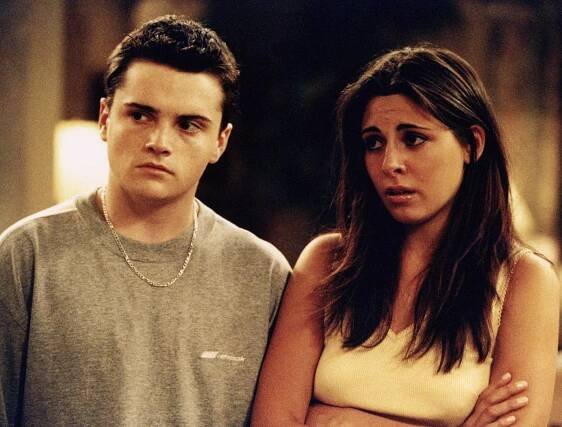 Rodina Sopránů - Příboj - Z filmu - Robert Iler, Jamie-Lynn Sigler