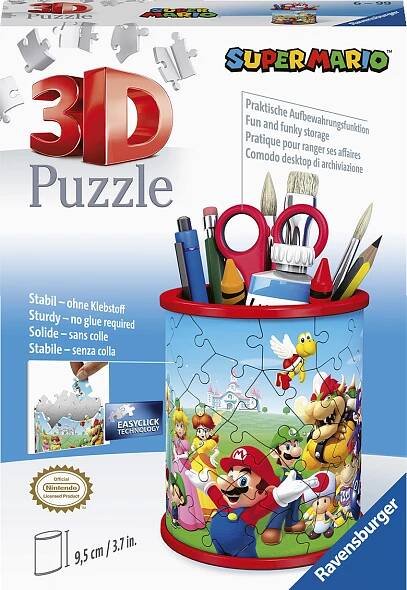 Ravensburger 3D Stojan na tužky Super Mario 54 dílků