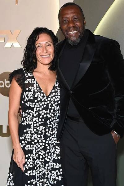 Dina Pascua and Edwin Lee Gibson attends The Walt Disney Company's Emmy Awards Celebration on September 15, 2024 in Los Angeles, California.