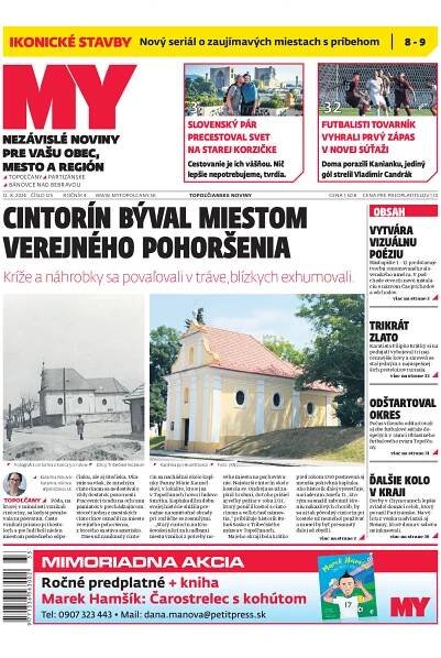 Topoľčianske noviny z 12. 8. - 18. 8. | Denník SME 
