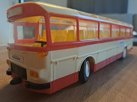 Autobus Karosa ŠD 11 Ites, retro hračka ČSSR - bez bovdenu - nový!!!