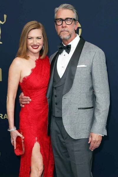Mireille Enos and Alan Ruck