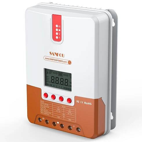 SANFOU 30A MPPT 12V/24V Solar Charge Controller