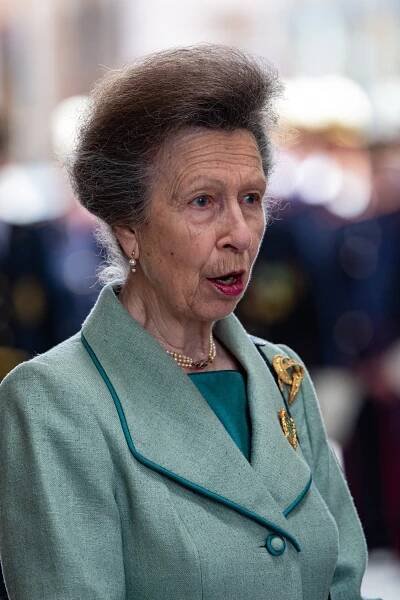 Princess Anne at the Menin Gate reopening ceremony.