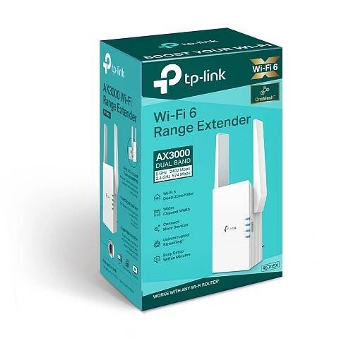 TP-Link RE705X Wi-Fi 6 Range Extender