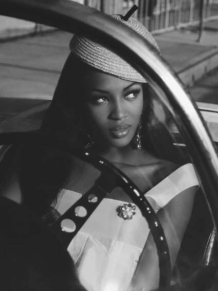 Albert Watson - "Naomi Campbell in Car" (1991)