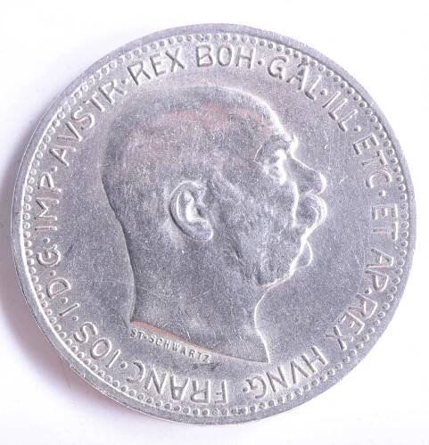 1 Cor 1915 Franz Josef I., dobrý stav!  - Numismatika