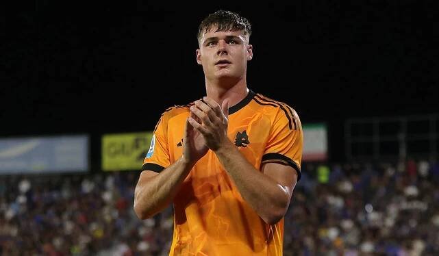 Watch: Evan Ferguson shines for Roma after sad week for family