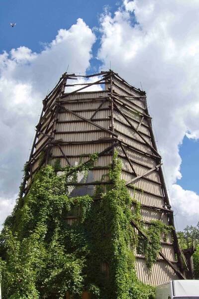 Fotografie - Torzo chladící věže v Kolbence - 12.07.2022