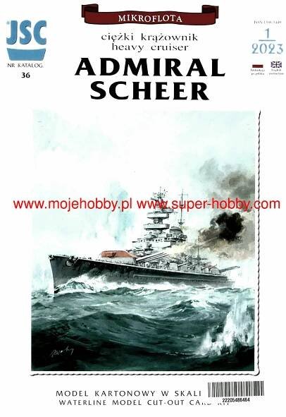 Niemiecki ciężki krążownik ADMIRAL SCHEER